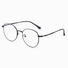 Load image into Gallery viewer, Full Rim Metal Frame Glasses For Man and Woman Retro Up Polygon Shape Frame Myopia Spectacles
