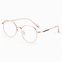 Load image into Gallery viewer, Full Rim Metal Frame Glasses For Man and Woman Retro Up Polygon Shape Frame Myopia Spectacles