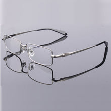 Carica l&#39;immagine nel visualizzatore di Gallery, Full Rim Pure Titanium Eyeglasses Frame for Men Optical Glasses Frame Prescription Eyewear Spectacles 9867 Alloy Frame