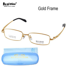Load image into Gallery viewer, Full Rimless Eyeglasses Frame Men Women Pure Titanium Eyeglasses Frames Rui Hao Eyewear Brand Optical Spectacles 9867