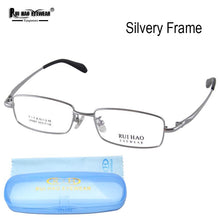 Load image into Gallery viewer, Full Rimless Eyeglasses Frame Men Women Pure Titanium Eyeglasses Frames Rui Hao Eyewear Brand Optical Spectacles 9867