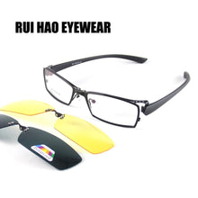 Load image into Gallery viewer, Full Rimless Eyeglasses Frames Optical Eyewear Frame Men Women Spectacles Polarized Sunglasses Clip on Night Vision Glasses