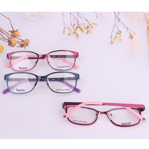 Full rim boys and girls optical frames 6-10 years kids eyeglasses can put computer myopia prescription lens vintage Monturas