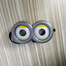 Load image into Gallery viewer, Funny Decorative Minions Cosplay Costume Glasses Party Props 3D Circular Glass Birthday Party Supplies Decoration
