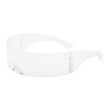 Load image into Gallery viewer, Funny Futuristic Wrap Sunglasses Costume Sunglasses Mask Novelty Glasses Halloween Party Ring Decoration Glasses