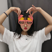 Load image into Gallery viewer, Funny Glasses Wedding Decoration Photo Booth Props Selfie Glasses Accessories Party Supplies Summer Sunglasses Birthday Decor