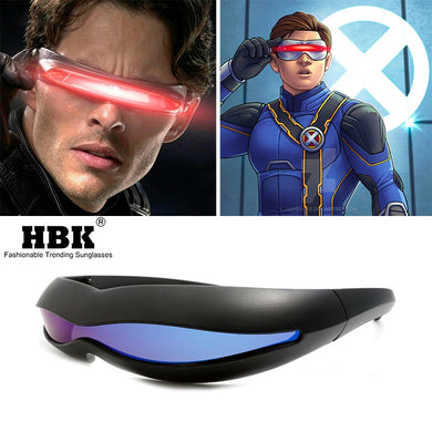 Futuristici X-Men Ciclope Halloween Cosplay Occhiali da sole da uomo Polarizzati Materiale di memoria Speciali occhiali da festa unici Regalo del festival 