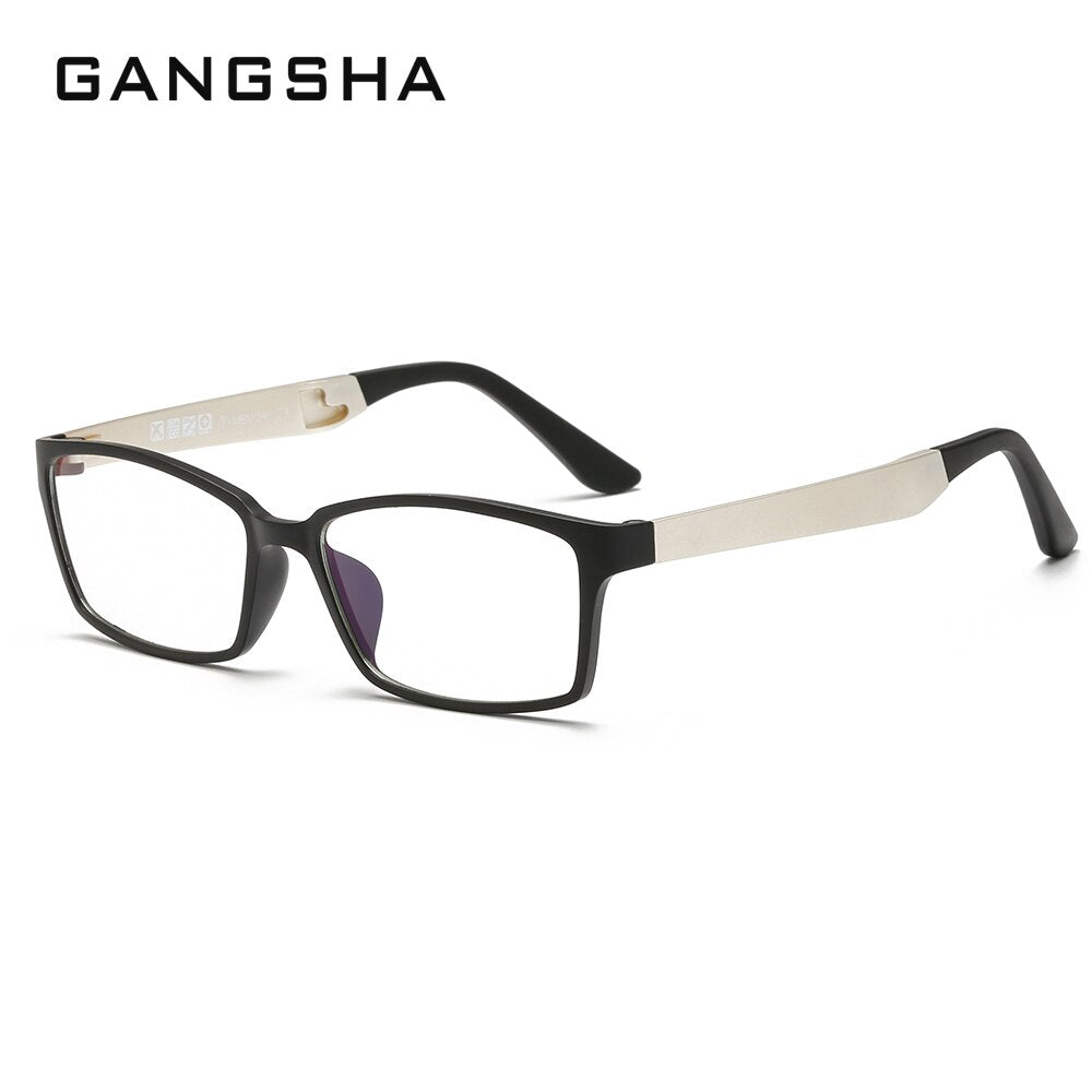 GANGSHA Computer Glasses Frame Men Women Eyeglasses Gaming Goggles Eyewear Frames Women Anti Blue Ray Lens Eyeglasses 13032