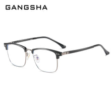 Carica l&#39;immagine nel visualizzatore di Gallery, GANGSHA Computer Glasses Frame Square Eyeglasses ULTEM Anti Blue Light Eyewear Prescription For Women Men Oculos de grau 52016