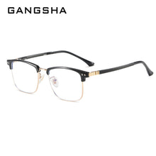 Carica l&#39;immagine nel visualizzatore di Gallery, GANGSHA Computer Glasses Frame Square Eyeglasses ULTEM Anti Blue Light Eyewear Prescription For Women Men Oculos de grau 52016