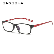 Load image into Gallery viewer, GANGSHA Square Computer Glasses Frame Unisex Retro Eyeglass Frame Anti Blue Light Optical Myopia Prescription Eyewear 13017