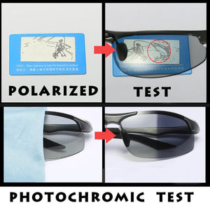GAOOZE 2023 Polarized Photochromic Sunglasses Men Glasses for Drivers Day Night Vision Goggles Oval Driving GlassesYellow Oculos