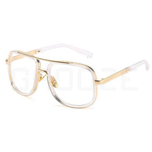 Load image into Gallery viewer, GAOOZE  Square Sunglasses Male Brand Design Square Sunglasses Men&#39;s Anti-glare Glasses Hip Hop Blue Glasses LXD395