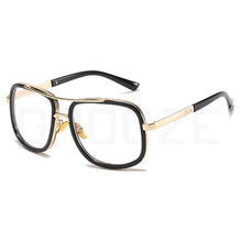 Load image into Gallery viewer, GAOOZE  Square Sunglasses Male Brand Design Square Sunglasses Men&#39;s Anti-glare Glasses Hip Hop Blue Glasses LXD395