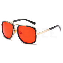 Load image into Gallery viewer, GAOOZE  Square Sunglasses Male Brand Design Square Sunglasses Men&#39;s Anti-glare Glasses Hip Hop Blue Glasses LXD395