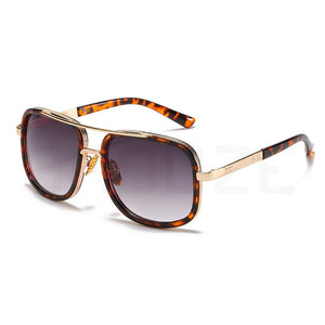 GAOOZE  Square Sunglasses Male Brand Design Square Sunglasses Men's Anti-glare Glasses Hip Hop Blue Glasses LXD395