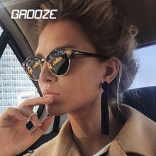 Load image into Gallery viewer, GAOOZE Sunglasses Women Sunglasses Retro Women's Round Glasses Ladies Branded Sunglass Vintage Anti-Glare Glasses Oculos LXD369