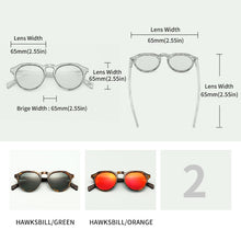 Load image into Gallery viewer, GCV Brand Advanced Walnut Wood Hawksbill Leopard Grain Frames Sunglasses Men Women Female Polarized  Delicate Wood UV400