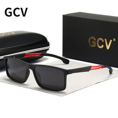 GCV Leisure Contracted  Polarized Sunglasses Men's Driving Shades Male Sun Glasses Vintage Travel Fishing Classic