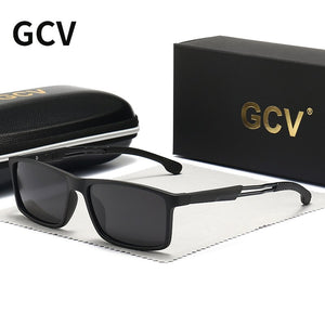 GCV Leisure Contracted  Polarized Sunglasses Men's Driving Shades Male Sun Glasses Vintage Travel Fishing Classic