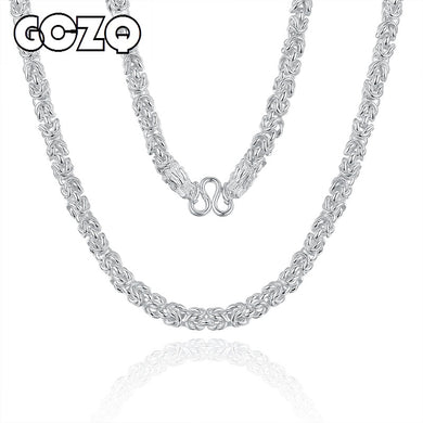 Dragonhead 999 Sterling Silver Necklaces Men Big Statment 100% S999 Solid Silver Chain Necklaces Dragon Head Jewelries