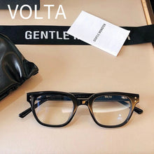 Carica l&#39;immagine nel visualizzatore di Gallery, GENTLE MONSTER Eye Glasses Women For Men Reading Blue Light Blocking Prescription VOLTA Black Clear Acetate GM Eyeglasses Frames