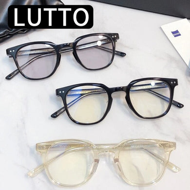 GENTLE MONSTER Glasses Frame Women Blue Light Blocking Prescription Designer Myopia LUTTO Clear Eyeglasses GM For Men