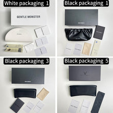 Load image into Gallery viewer, GENTLE MONSTER Glasses Frame Women Blue Light Blocking Prescription Designer Myopia LUTTO Clear Eyeglasses GM For Men