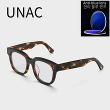 Carica l&#39;immagine nel visualizzatore di Gallery, GENTLE MONSTER Occhiali Telaio Donne Blu Blocco Luce Prescrizione Designer Miopia UNA C Occhiali Da Vista In Acetato GM Per Gli Uomini 