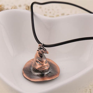 Hot salling Fashion jewelry Harry Magic Scho Badge Potter Necklace movie jewelry
