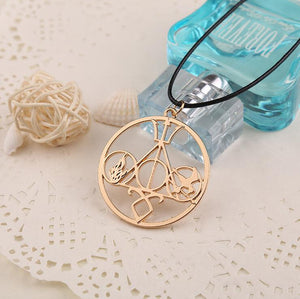 Hot salling Fashion jewelry Harry Magic Scho Badge Potter Necklace movie jewelry