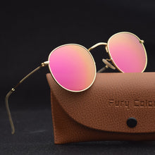 Load image into Gallery viewer, GLASS Lens UV 400 Small MEN WOMEN Sunglasses Gothic Steampunk Sunglasses Mens Womens Retro Small Vintage Round Eyewear Shades