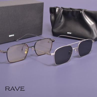 GM 2023  style glasses  Square women men pilot Metal glasses frame Sun glasses RAVE    Sunglasses  for women men