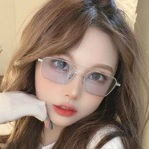 GM 2023  style glasses  Square women men pilot Metal glasses frame Sun glasses RAVE    Sunglasses  for women men