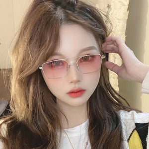 GM 2023  style glasses  Square women men pilot Metal glasses frame Sun glasses RAVE    Sunglasses  for women men