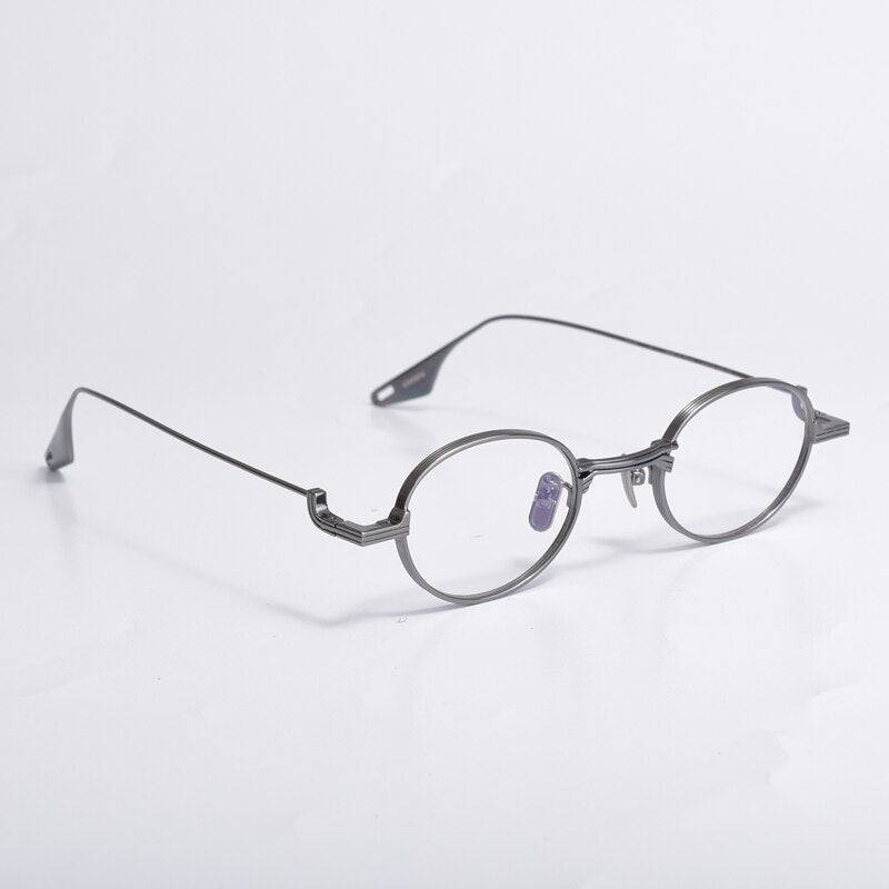GM 2023 style Round shape alloy Prescription glasses frame  GENTLE COKUPA Optical  Eyeglasses Frame for Men Women