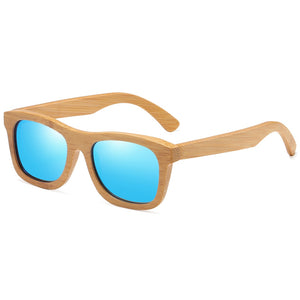 GM Brand Design Polarized Wooden Sunglasses Handmade Natural Bamboo Frame Eyewear S1725