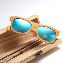 Load image into Gallery viewer, GM Brand Design Polarized Wooden Sunglasses Handmade Natural Bamboo Frame Eyewear S1725