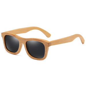 GM Brand Design Polarized Wooden Sunglasses Handmade Natural Bamboo Frame Eyewear S1725