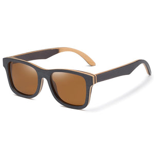 GM  Sunglasses Men Women Polarized Mirror UV400 Sun Glasses Full Frame Wood Shades Goggles Classic Handmade