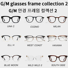 Carica l'immagine nel visualizzatore di Gallery, GM Glasses Collection  Square Round Retro  Popular Acetate Reading Blue Light Blocking GENTLE Men Woman Eyeglasses