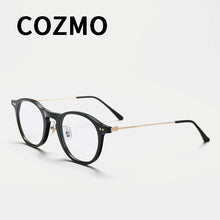 Carica l'immagine nel visualizzatore di Gallery, GM Glasses Collection  Square Round Retro  Popular Acetate Reading Blue Light Blocking GENTLE Men Woman Eyeglasses