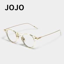 Carica l'immagine nel visualizzatore di Gallery, GM Glasses Collection  Square Round Retro  Popular Acetate Reading Blue Light Blocking GENTLE Men Woman Eyeglasses