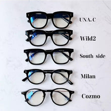 Carica l'immagine nel visualizzatore di Gallery, GM Glasses Collection  Square Round Retro  Popular Acetate Reading Blue Light Blocking GENTLE Men Woman Eyeglasses