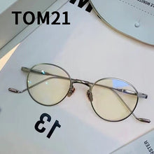 Load image into Gallery viewer, GM Glasses Collection  Square Round Retro  Popular Alloy Reading Blue Light Blocking GENTLE Men Woman Eyeglasses