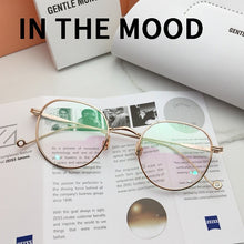 Load image into Gallery viewer, GM Glasses Collection  Square Round Retro  Popular Alloy Reading Blue Light Blocking GENTLE Men Woman Eyeglasses