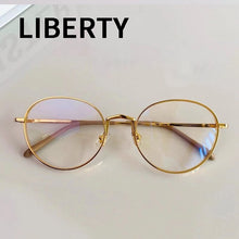 Load image into Gallery viewer, GM Glasses Collection  Square Round Retro  Popular Alloy Reading Blue Light Blocking GENTLE Men Woman Eyeglasses