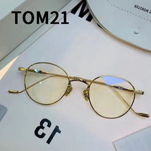 Load image into Gallery viewer, GM Glasses Collection  Square Round Retro  Popular Alloy Reading Blue Light Blocking GENTLE Men Woman Eyeglasses