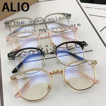 Load image into Gallery viewer, GM Glasses Collection  Square Round Retro  Popular Alloy Reading Blue Light Blocking GENTLE Men Woman Eyeglasses