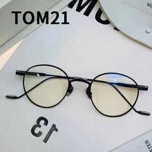 Load image into Gallery viewer, GM Glasses Collection  Square Round Retro  Popular Alloy Reading Blue Light Blocking GENTLE Men Woman Eyeglasses